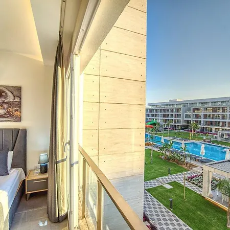 Courtyard Long Apartment Iskele District (Northern Cyprus)