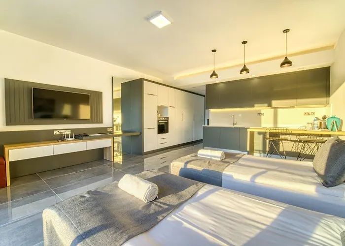 Courtyard Long Apartment Iskele District (Northern Cyprus)