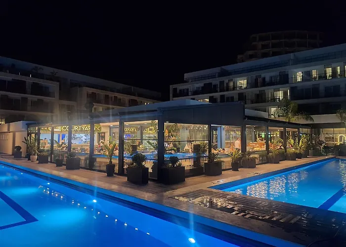 Courtyard Long Apartment Iskele District (Northern Cyprus)